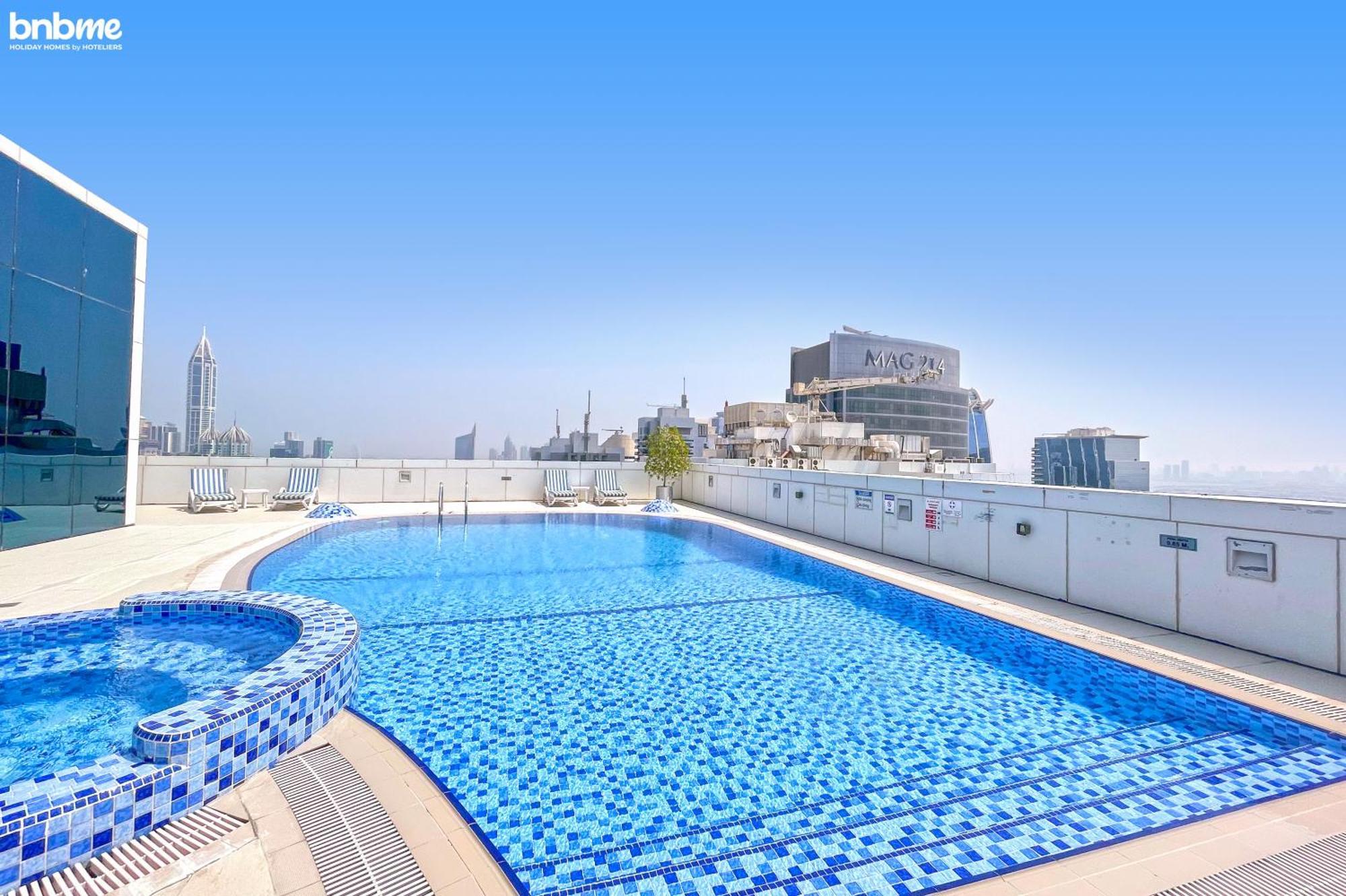 Bnbmehomes - Saba Tower Dubai Buitenkant foto