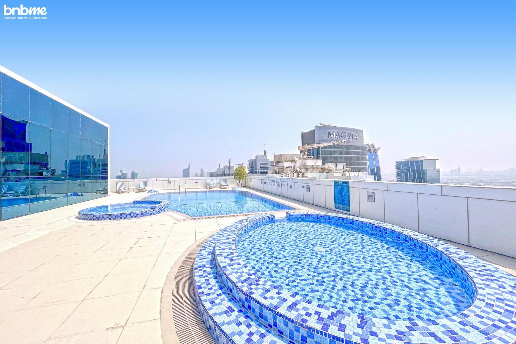 Bnbmehomes - Saba Tower Dubai Buitenkant foto