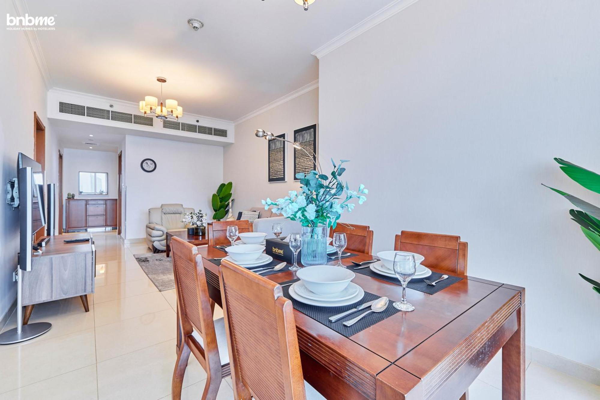 Bnbmehomes - Saba Tower Dubai Buitenkant foto